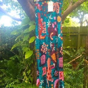 Farm Rio Anthropologie Gabriela Knit Maxi Skirt